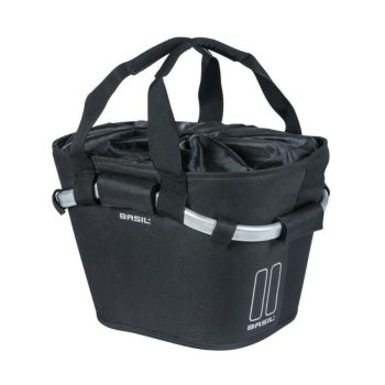   Basil Első Kosár Classic Carry All Front Basket, Kf Kompatibilis, Kormányadapter Nélkül (Ba 70177)