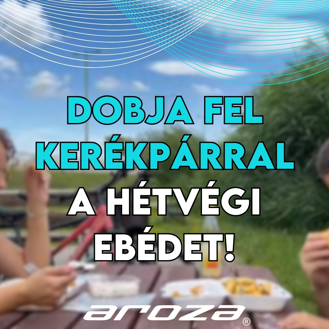 ÍGY DOBJA FEL KERÉKPÁRRAL A HÉTVÉGI EBÉDET! 